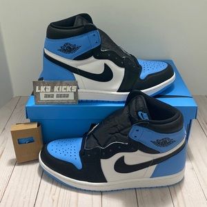 NEW AIR JORDAN 1 HIGH MENS OG UNC TOE